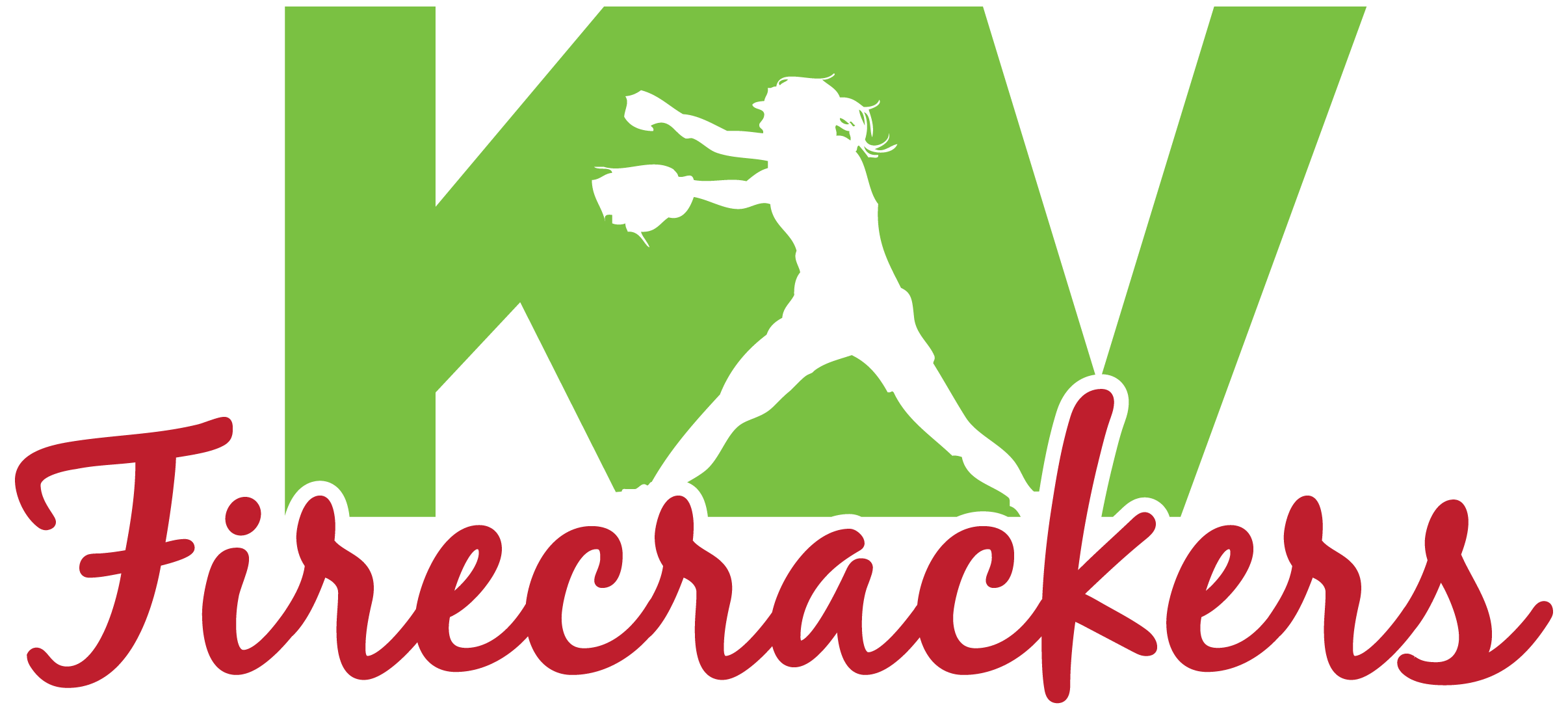 KV_Softball_Firecrackers_logo_GreenOverRed